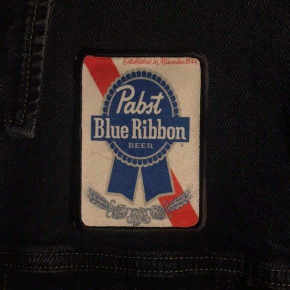 Pabst Blue Ribbon PBR patch - Picture 1 of 2